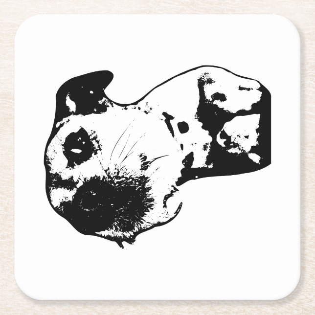 Porta-copo De Papel Quadrado Sip, não se estresse (Frente)