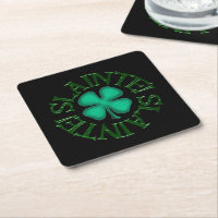 Slainte! Papel preto, latas, latas