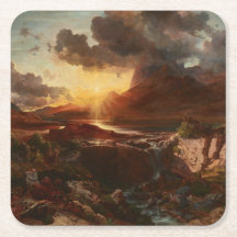 Sonnenuntergang am Hintersee em Berchtesgaden