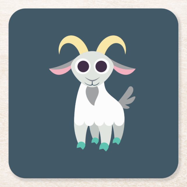 Porta-copo De Papel Quadrado Stanley a cabra (Frente)