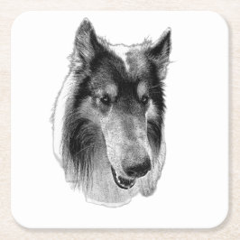 Porta-copo De Papel Quadrado Steady Surface – Collie