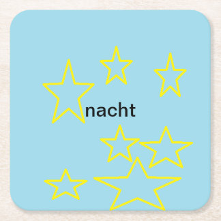 Porta-copo De Papel Quadrado Sterrennacht