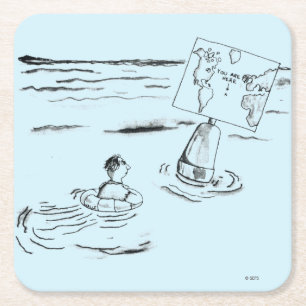 Porta-copo De Papel Quadrado Straned