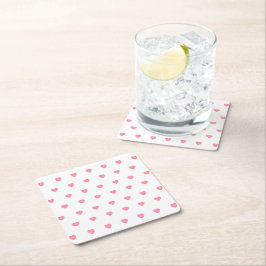 Porta-copo De Papel Quadrado stylish and functional coasters