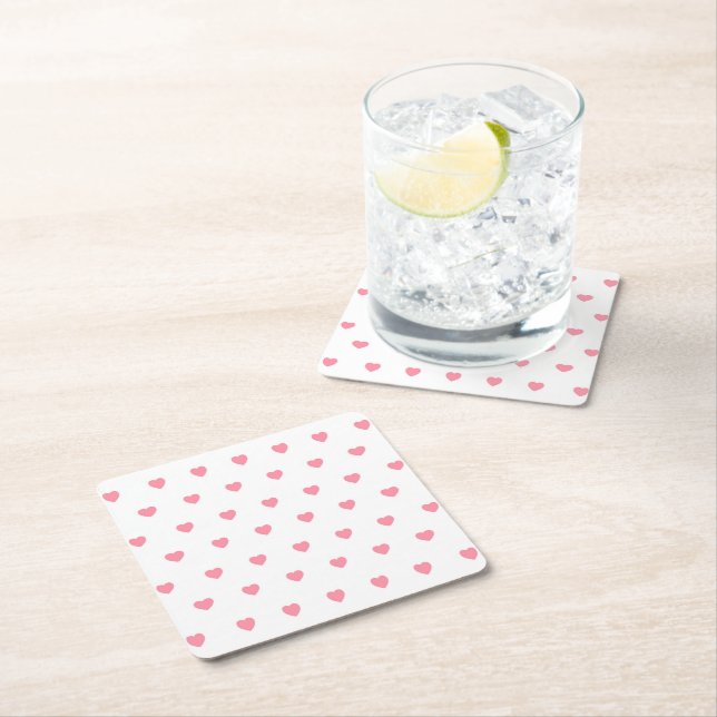 Porta-copo De Papel Quadrado  stylish and functional coasters (Insitu)