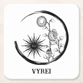 Porta-copo De Papel Quadrado Summer Crest