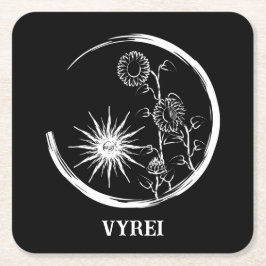 Porta-copo De Papel Quadrado Summer Crest