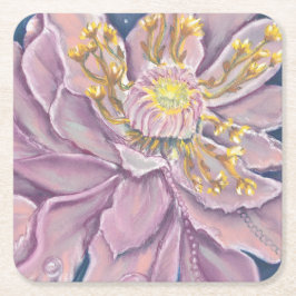 Porta-copo De Papel Quadrado Supernatural Flower