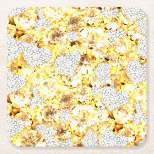 PORTA-COPO DE PAPEL QUADRADO SUPORTE BLING