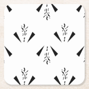 Porta-copo De Papel Quadrado Suporte de Papel Carvão Decorativo