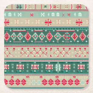 Porta-copo De Papel Quadrado Sweater Feio Natal 2