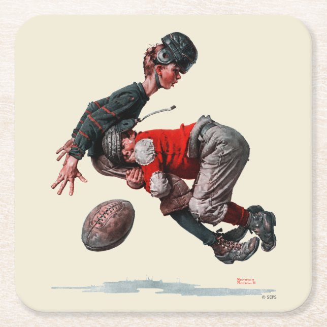 Porta-copo De Papel Quadrado Tackeado (Frente)