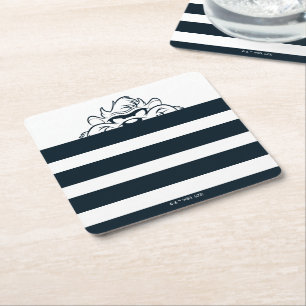 Porta-copo De Papel Quadrado TAZ™ Ocultando em faixas