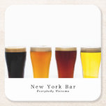 Porta-copo De Papel Quadrado Tela de cerveja e aço, pub/cerveja<br><div class="desc">Tela de cerveja e de papel,  Porta copos da Loja de papel Pub/Brewery.</div>