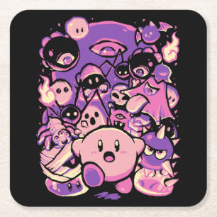 Porta-copo De Papel Quadrado Terra do Pesadelo