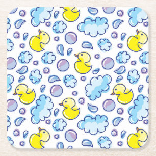 Porta-copo De Papel Quadrado teste padrão da lavagem