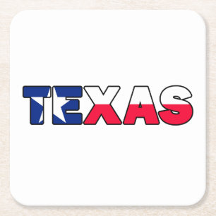 Porta-copo De Papel Quadrado Texas