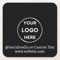Texto personalizado preto Texto de logotipo modern