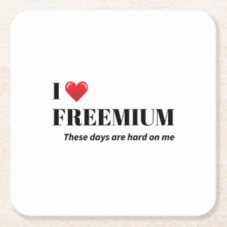 Porta-copo De Papel Quadrado The "Life on a Budget" adulting is hard humour 