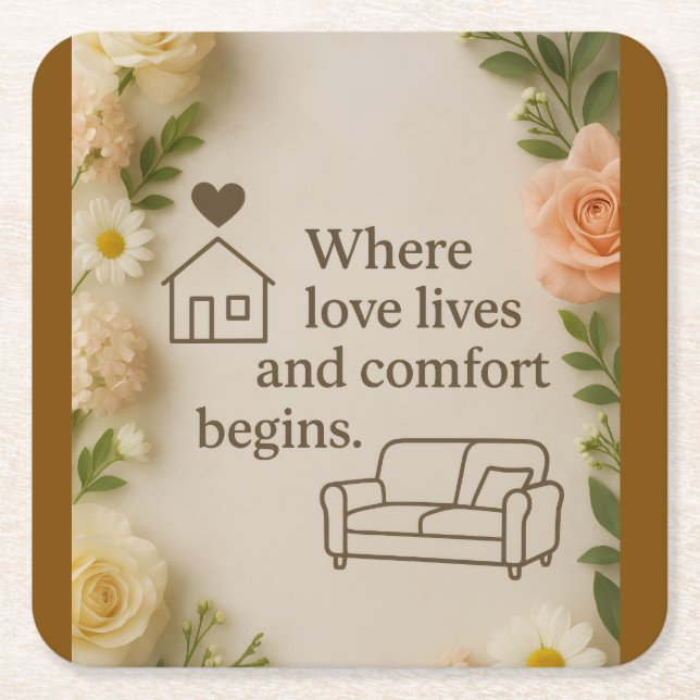 Porta-copo De Papel Quadrado Throw Pillow (Frente)