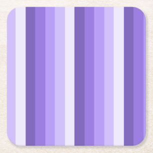 Porta-copo De Papel Quadrado Tiras de sombra violeta