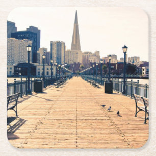 Porta-copo De Papel Quadrado Todas as estradas conduzem à pirâmide