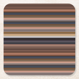 Porta-copo De Papel Quadrado Torres castanhos-azuis