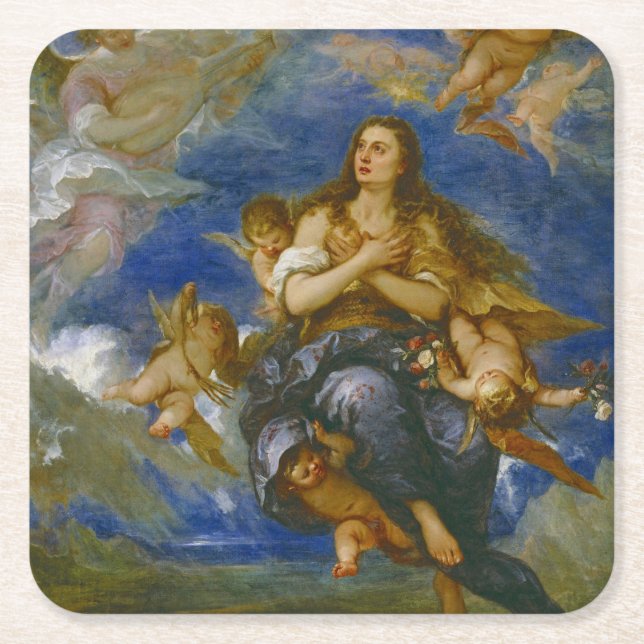 Porta-copo De Papel Quadrado Transiito de le Magdalena - José Claudio Antolinez (Frente)