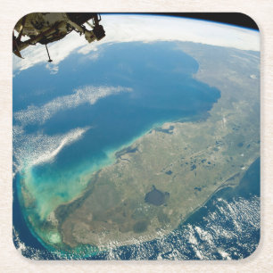 Porta-copo De Papel Quadrado Uma Flórida Oblíqua, Na Costa Sudeste