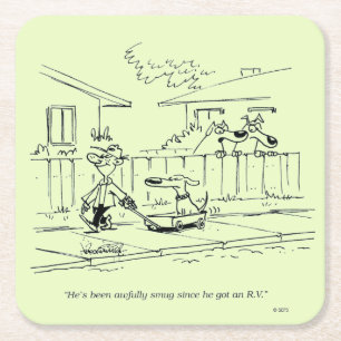 Porta-copo De Papel Quadrado Uma nova corrida