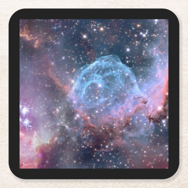 PORTA-COPO DE PAPEL QUADRADO UNIVERSE PAPER COASTERS (Frente)