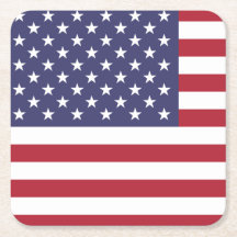 USA FLAG Beer Mat,