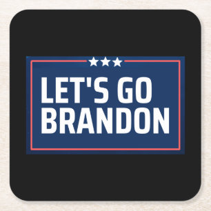 Porta-copo De Papel Quadrado Vamos Go Brandon