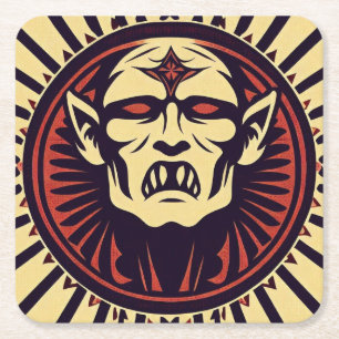 PORTA-COPO DE PAPEL QUADRADO "VAMPIRE"