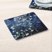 Van Gogh Almond Blossoms Midnight Blue