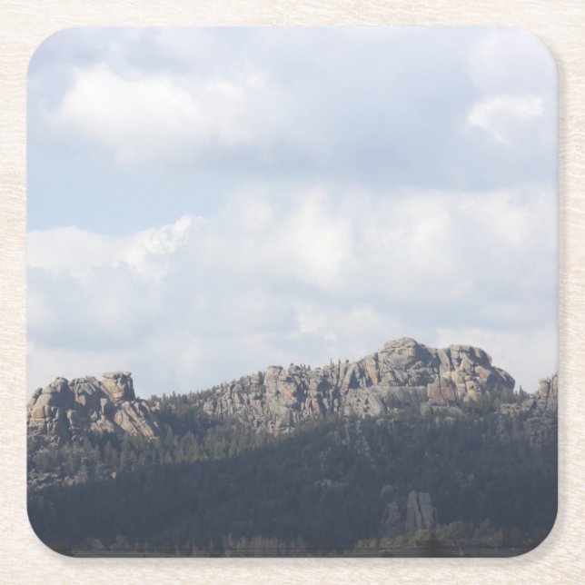 Porta-copo De Papel Quadrado Vedauwoo Drink Coasters (Frente)