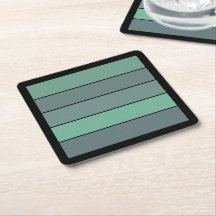 Verdes E Cinzas De Inverno Em Papel De Aquarela