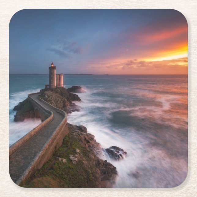 Porta-copo De Papel Quadrado Vermelho do prazer (Frente)