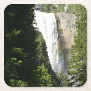 Porta-copo De Papel Quadrado Vernal Falls II no Parque Nacional de Yosemite
