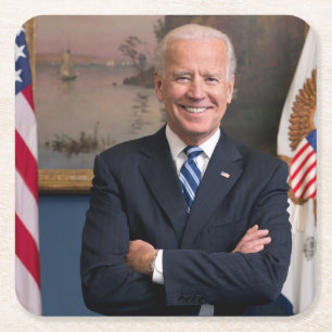 Porta-copo De Papel Quadrado Vice-Presidente Joe Biden, Presidência de Obama