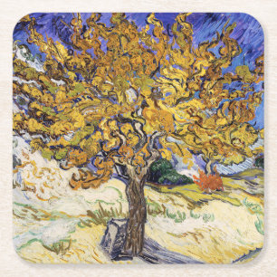 Porta-copo De Papel Quadrado Vincent van Gogh - A Árvore da Morberry