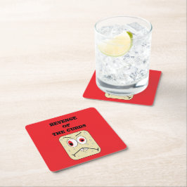 Porta-copo De Papel Quadrado Vingança das Curdas