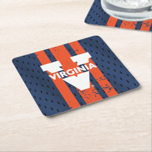 Porta-copo De Papel Quadrado Virginia Cavaliers Jersey