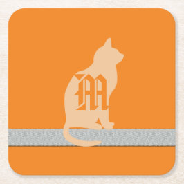 Porta-copo De Papel Quadrado Visita de Feriados Dourados