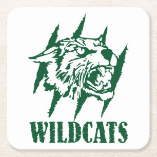 Porta-copo De Papel Quadrado Wayland Union Wildcats #9