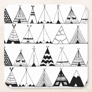 Porta-copo De Papel Quadrado Wigwam inspirado