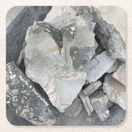 Porta-copo De Papel Quadrado Xisto Porta copos