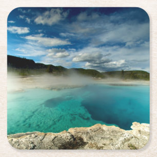 Porta-copo De Papel Quadrado Yellowstone