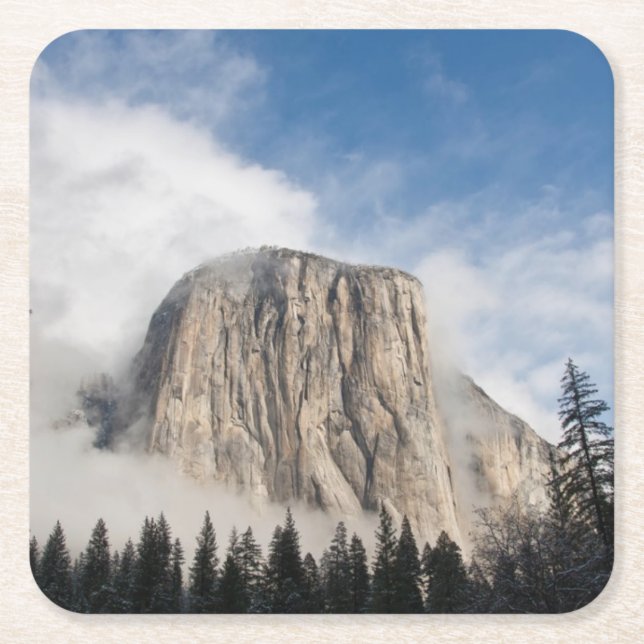 Porta-copo De Papel Quadrado Yosemite (Frente)