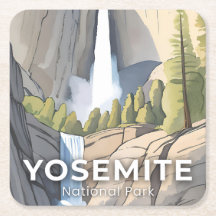 Yosemite National Park | Watercolor Travel